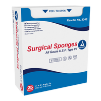 Dynarex - Surgical Gauze Sponge Sterile 2's 4"x 4"  8 Ply