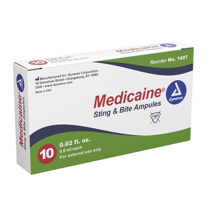 Dynarex - Medicaine Insect Bite (Ampule) 0.6cc, 10/box