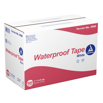Dynarex - Waterproof Adhesive Tape 1" x 2.5yds