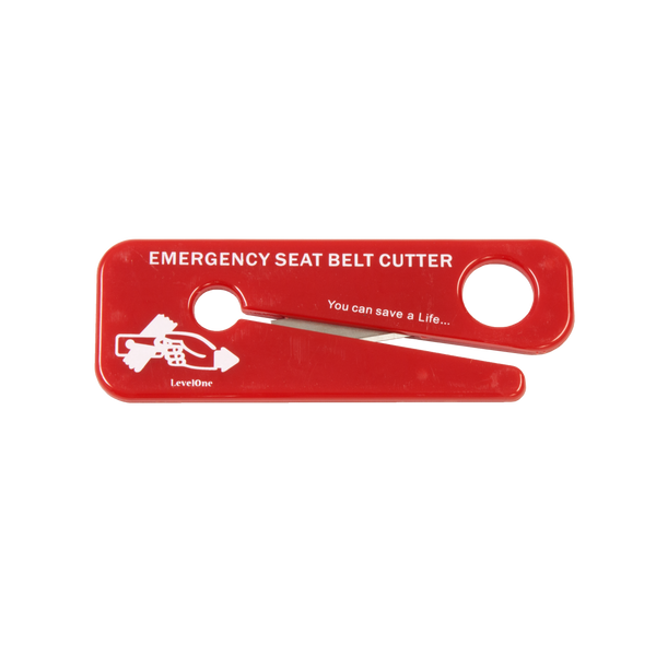 Dynarex - Seatbelt Cutter, Red - Compact
