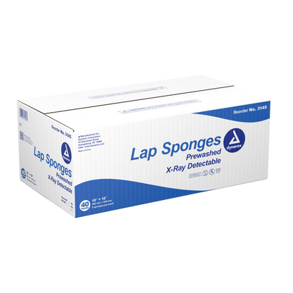 Dynarex - Pre-washed Sterile Lap Sponge