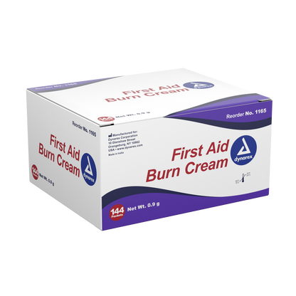 Dynarex - First Aid Burn Cream 0.9g foil packet