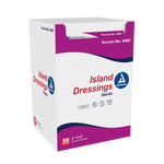 Dynarex - Sterile Island Dressing  (indv. bagged) 2" x 3.5"