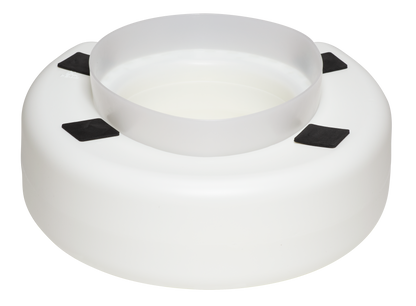 Dynarex - Molded Raised Plastic Toilet Seat