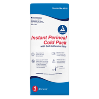 Dynarex - Perineal Instant Cold Pack with self adhesive strip, 4 1/2 x 12