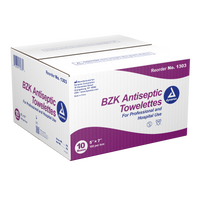 Dynarex - BZK Antiseptic Towelettes, 5" x 7"