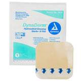DynaDerm Hydrocolloid Dressing - X-Thin - 4"x4"