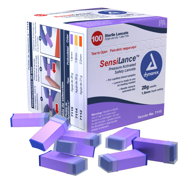 Dynarex -Sterile Safety Lancets