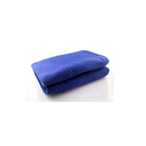 Fleece Emergency Blanket, Blue, "60" x 90", 6/cs