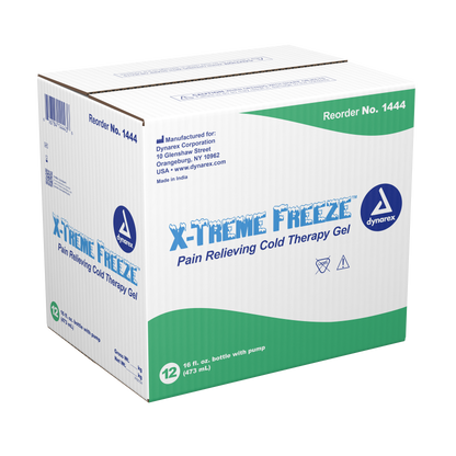Dynarex - X-Treme Freeze Pain Relieving Cold Therapy Gel 16 fl. oz. Bottle