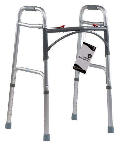 Dynarex -Adult Two Button Folding Walker