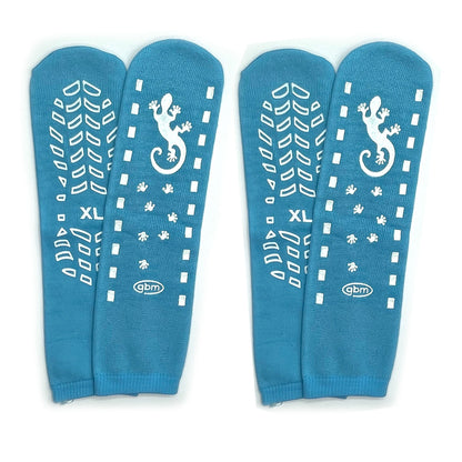 GBM Geckos - Plush Double Tread Non-Slip Safety Socks