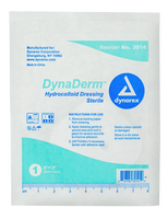 DynaDerm Hydrocolloid Dressing - Thin - 2"x2"