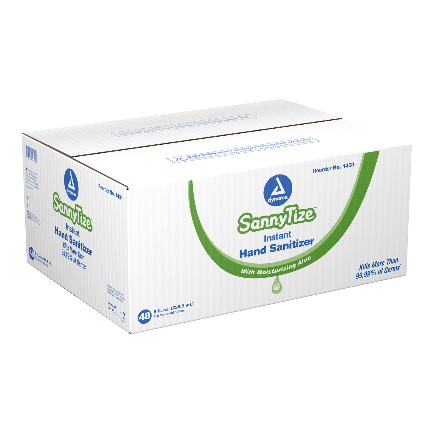 Sannytize Instant Hand Sanitizer 8 oz - round bottle