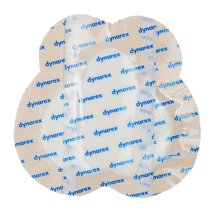 SiliGentle Silicone Bordered Foam Dressings - Sacral - 7"x7"