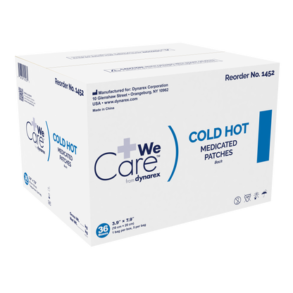 Dynarex - Cold Hot Medicated Patches, 1lb Bag