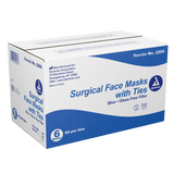 Dynarex - Surgical Face Mask - with Ties Blue