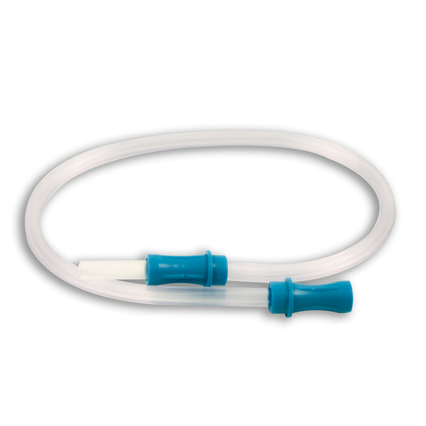 Dynarex - Suction Tubing w/ straw connector 3/16" x 18", 100/cs