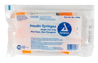 Dynarex - Insulin Syringe N/S - 1cc