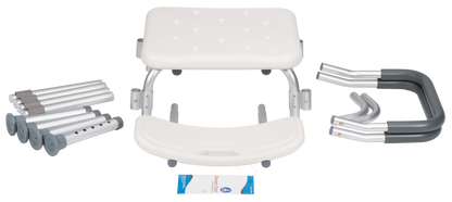 Dynarex - Shower Chair with Removable Back and Arms
