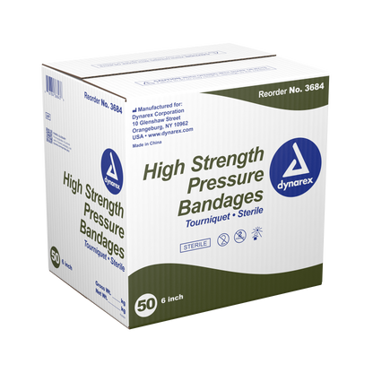 Dynarex - High Strength Pressure Bandage, 6"