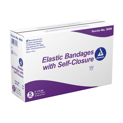 Dynarex - Elastic Bandage with Self-Closure, 5yds