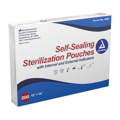 Dynarex - Sterilization Pouches 12" x 16"