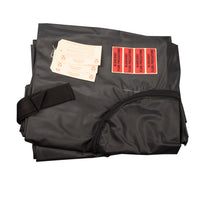 Dynarex - Heavy Duty Black Body Bag Adult 36" x 90", 10/case