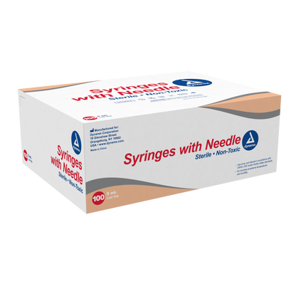 Dynarex - Syringes With Needle - 5cc