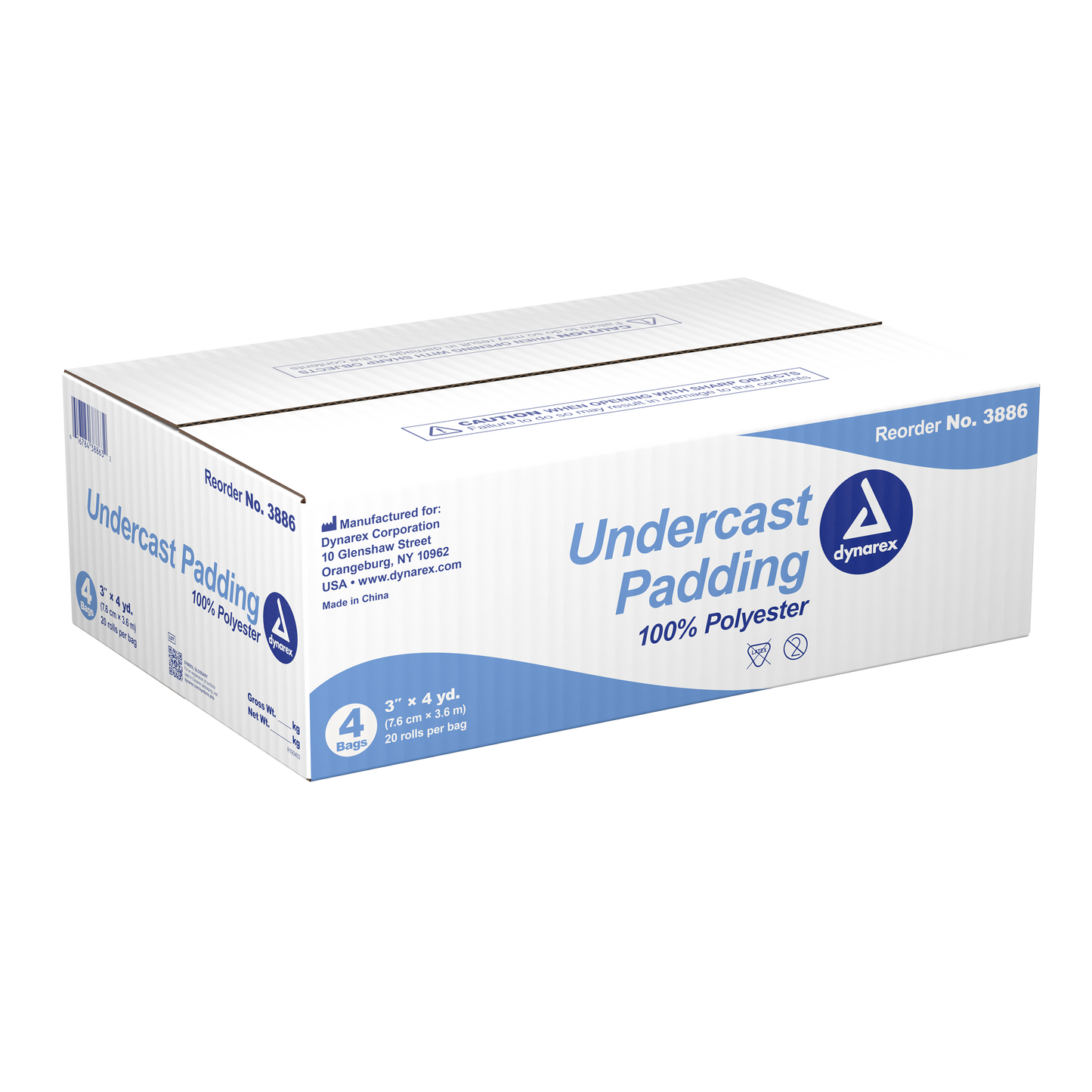 Dynarex - Undercast Padding, 4yds Length