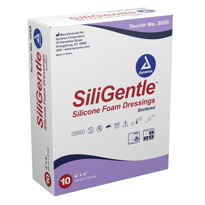 SiliGentle Silicone Bordered Foam Dressings