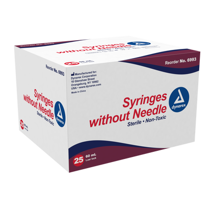 Dynarex - Syringe - Luer Lock 60 cc