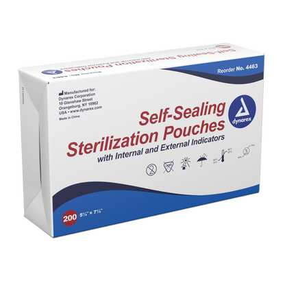 Dynarex - Sterilization Pouches 5.25" x 7.5"