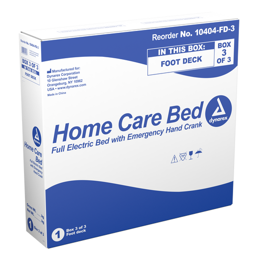 Dynarex - Full Electric Bariatric Home Care Bed - 42"