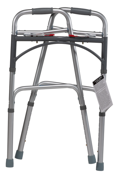 Dynarex -Adult Two Button Folding Walker