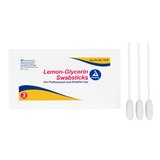 Dynarex - Lemon-Glycerin Swabsticks, 3 swabsticks per packet