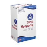 Dynarex - Oval Eye Pads, Sterile, 1 5/8" x 2 5/8"