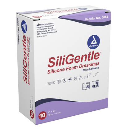 SiliGentle Non-Adhesive Silicone Foam Dressings