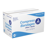 Dynarex - Compress Bandage, 4", Case of 700