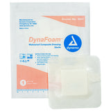 DynaFoam Waterproof Bordered Foam Dressing - 4"x4"