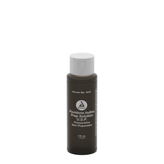 Dynarex - Povidone-Iodine Prep Solution 4 fl. oz