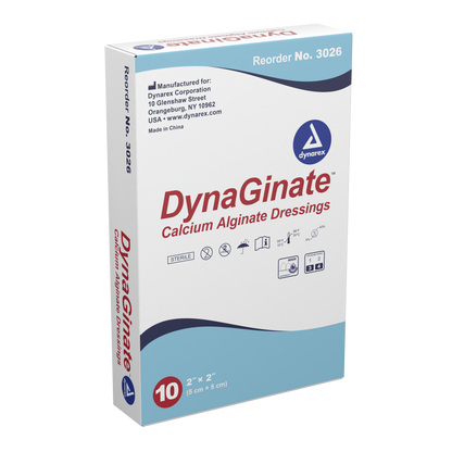 DynaGinate Calcium Alginate Dressing - 2"x2"