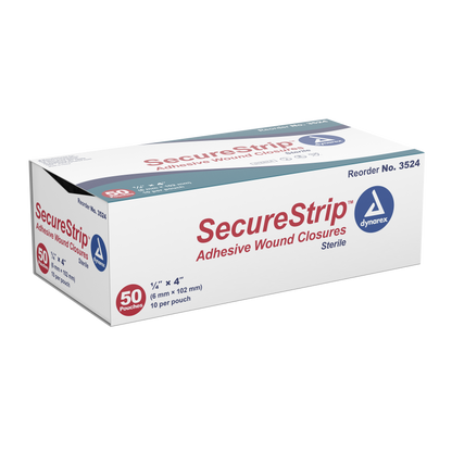 SecureStrip Sterile Adhesive Wound Closures