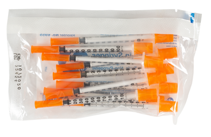 Dynarex - Insulin Syringe N/S - 1cc
