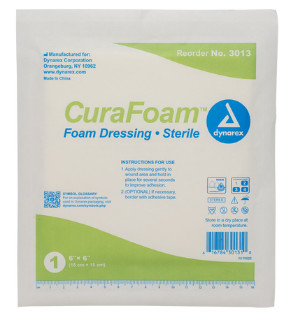 Dynarex - CuraFoam Foam Dressing