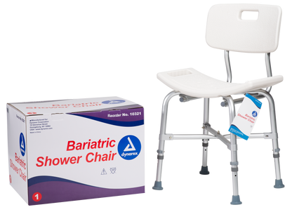 Dynarex - Bariatric Shower Chair with Back