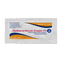 Dynarex - Hydrocortisone Cream 0.9 g foil packet
