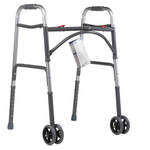 Dynarex - Heavy Duty Bariatric Walker with 5" Wheels