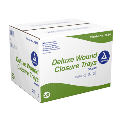 Dynarex - Deluxe Wound Closure Trays