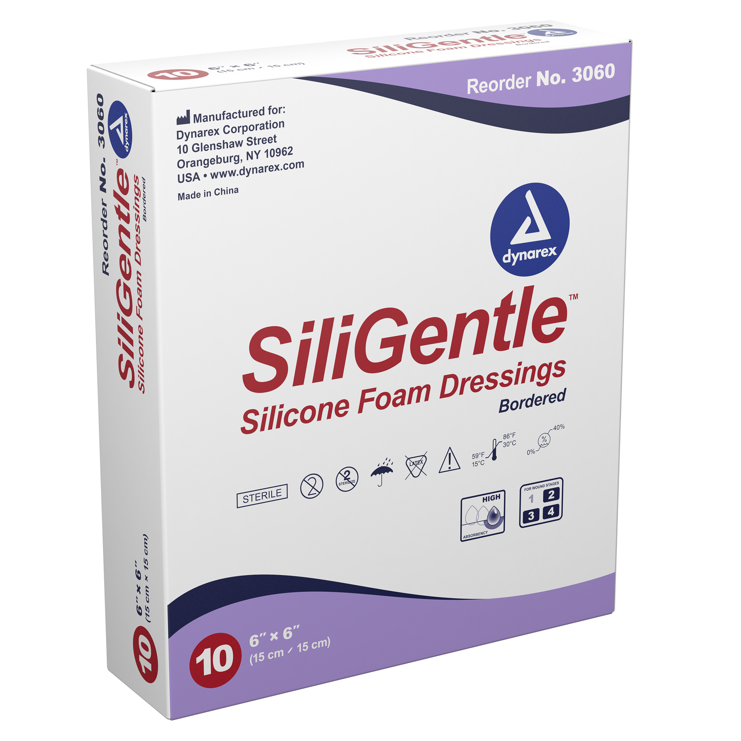 SiliGentle Silicone Bordered Foam Dressings